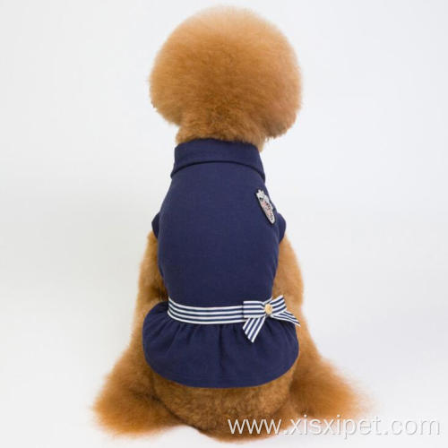 Fashionable lovable nice blank female dog dress clothes